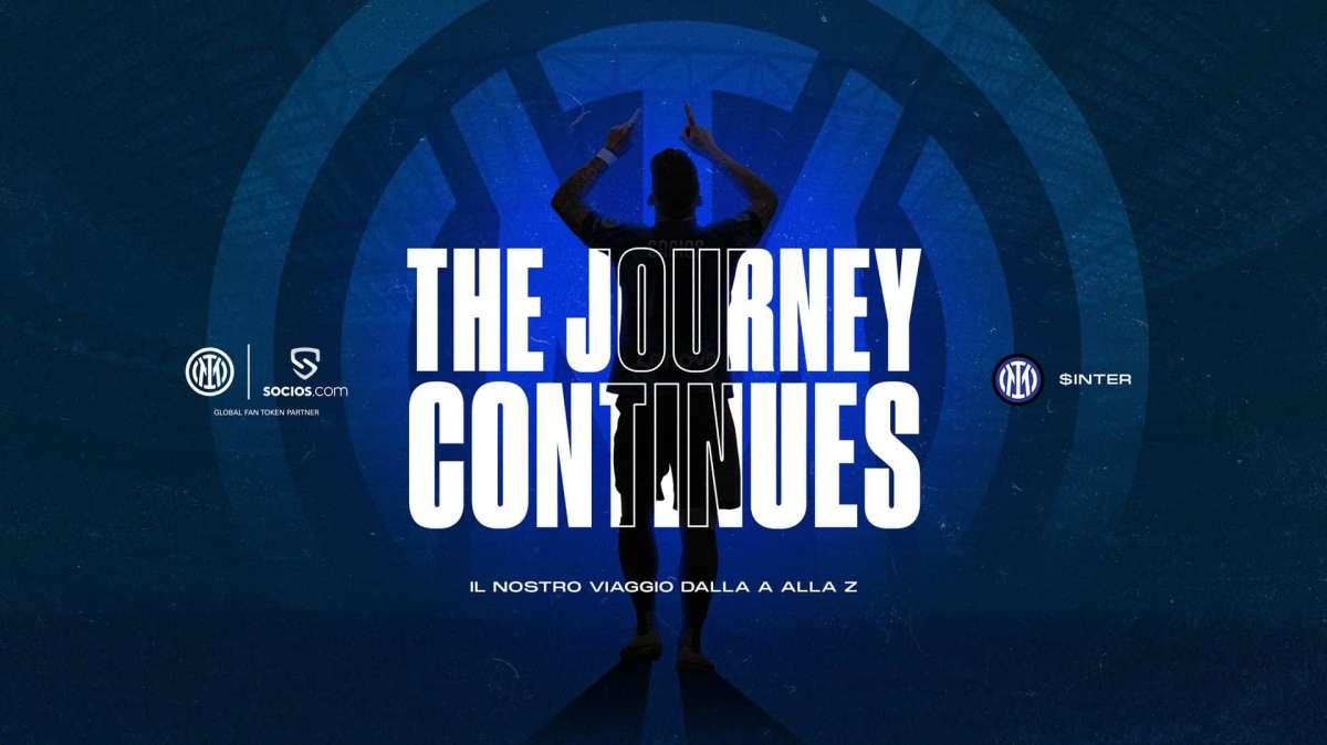 Inter-Samp, domenica maglia speciale con la scritta 'The Journey Continues'