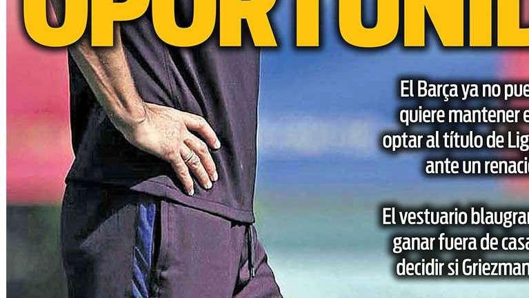 Prima pagina Sport - Il Barça non teme la fine della clausola di Lautaro