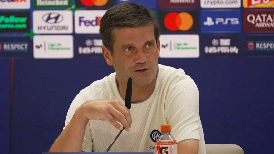 Chivu in conferenza: "Mi prendo la reazione e l'atteggiamento. Bravo Martinez a reagire"