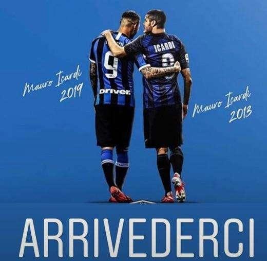 Icardi, messaggio (con le sue statistiche in nerazzurro) all'Inter: "Grazie di tutto, arrivederci"