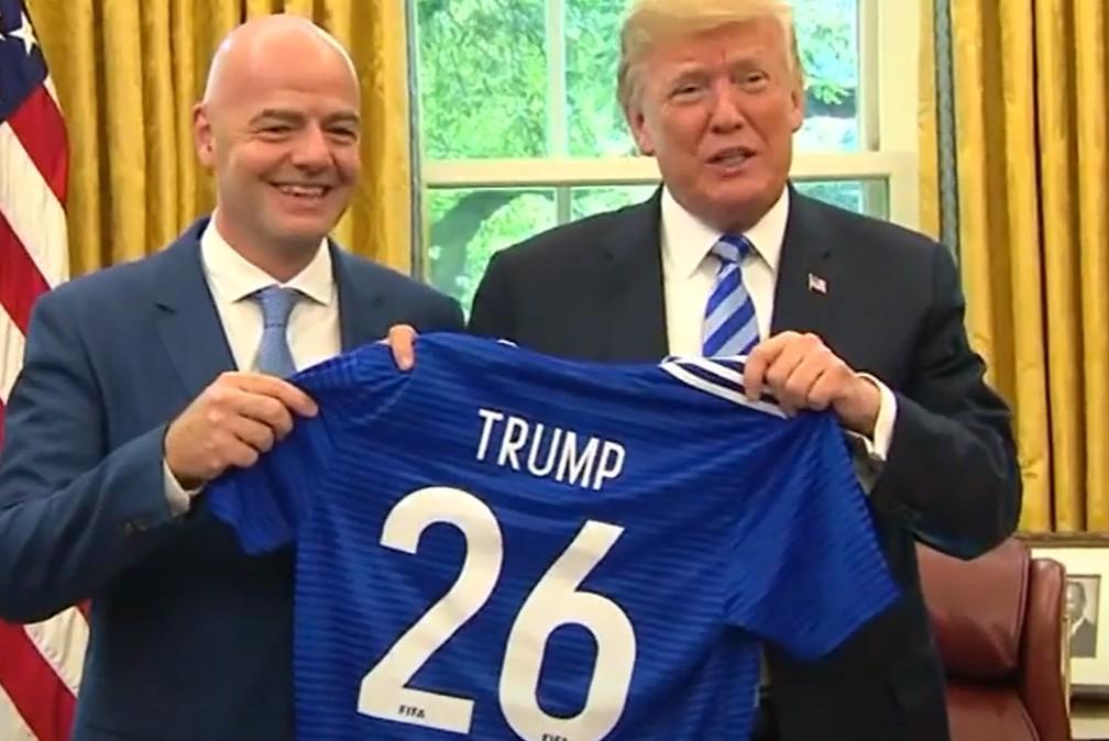 Entra in scena Infantino: "Ho parlato con Trump. La FIFA funziona così"