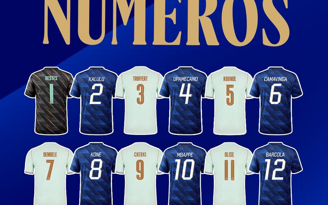La Francia ufficializza i numeri di maglia: ecco quello di Diouf
