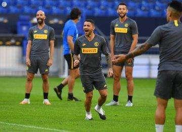 FOTO - Inter, pomeriggio di rifinitura a Gelsenkirchen: si rivede Sensi 