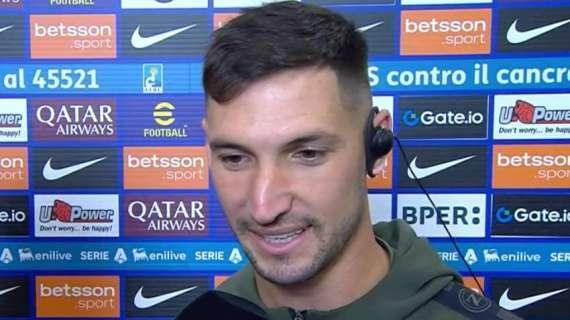 Napoli, Politano a SM: "L'Inter è la più forte del campionato, il pari è giusto"