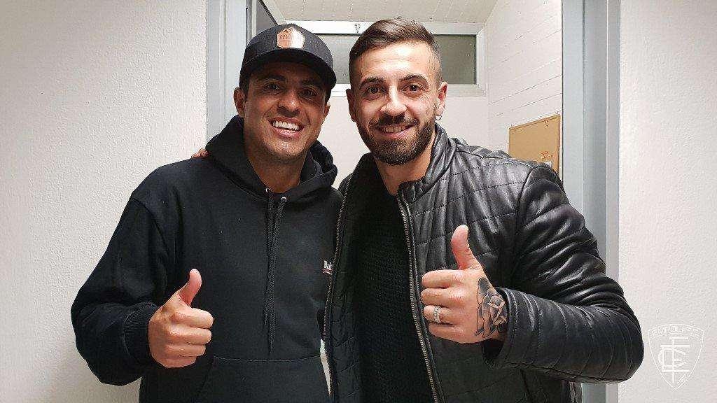Eder, ritorno alle origini: visita a sorpresa in casa Empoli