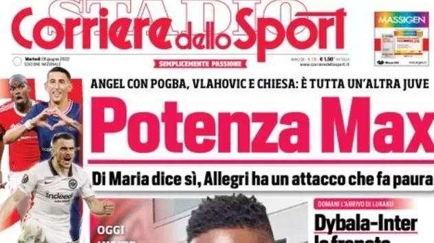 Prima CdS - Dybala-Inter, la frenata di Marotta. Domani l'arrivo di Lukaku