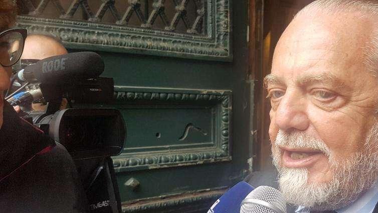 ECA, De Laurentiis: "Zhang e io ci stimiamo, non saremmo mai andati a competere per lo stesso posto"