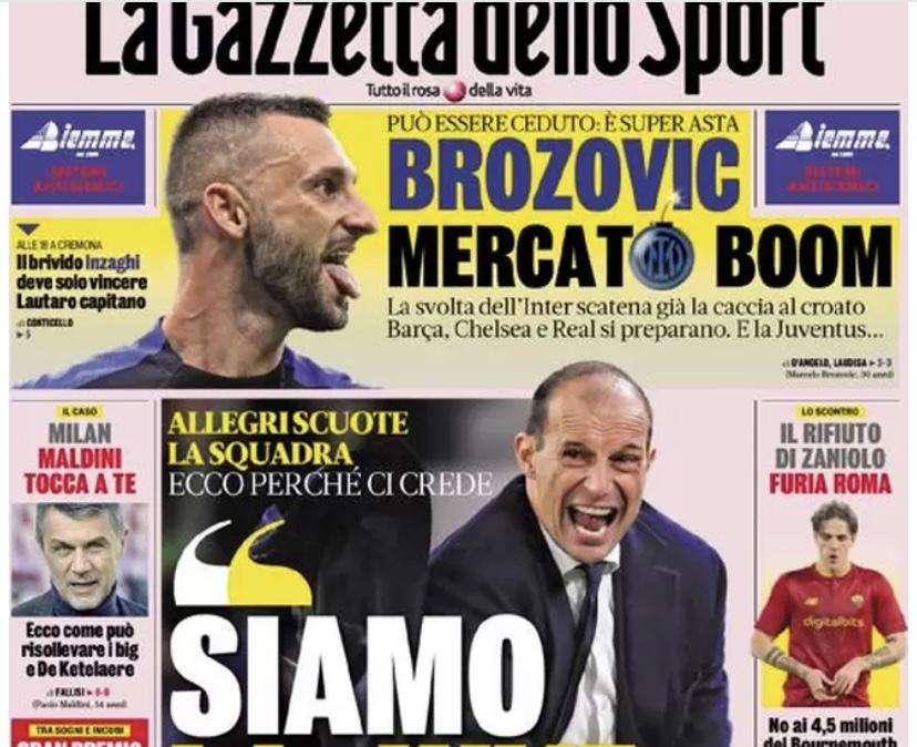 Prima GdS - Brozovic, mercato boom 