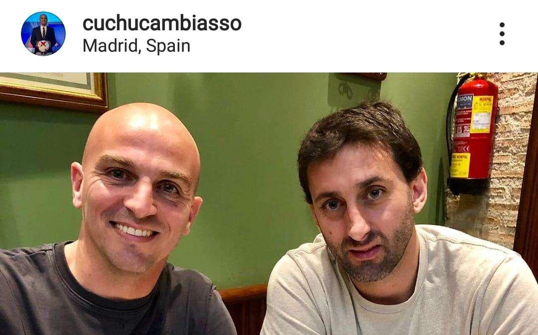 Cambiasso scherza con Milito: "Champions, Madrid: ti ricorda qualcosa?"