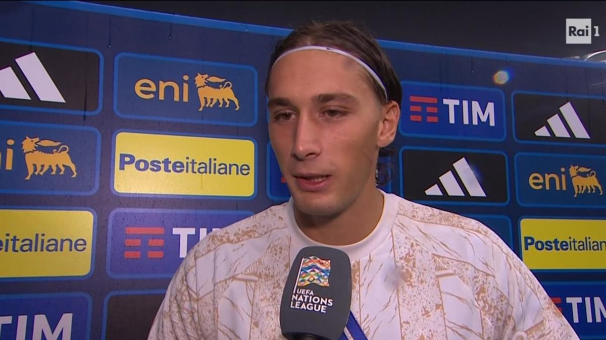Pio Esposito: "Gol dedicato a mia nonna, ci vuole entusiasmo con questa maglia"