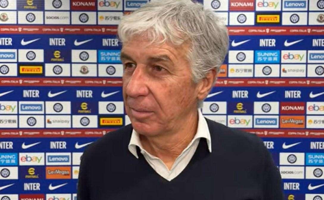 Atalanta, Gasperini: "Sofferta la freschezza dell'Inter, non c'è amarezza per il risultato"