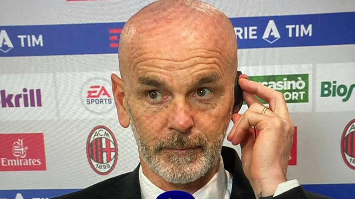 Pioli a Sky: "Peccato non pareggiare quando stavamo dominando. Ibra? Dopo il ko tutti con la testa bassa"