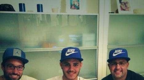 FOTO - Icardi, soddisfazione per l'accordo con Nike