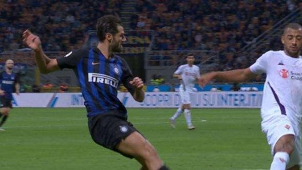 Nervo: "Fiorentina migliore dell'Inter nella ripresa, ma è stato giusto assegnare il rigore" 