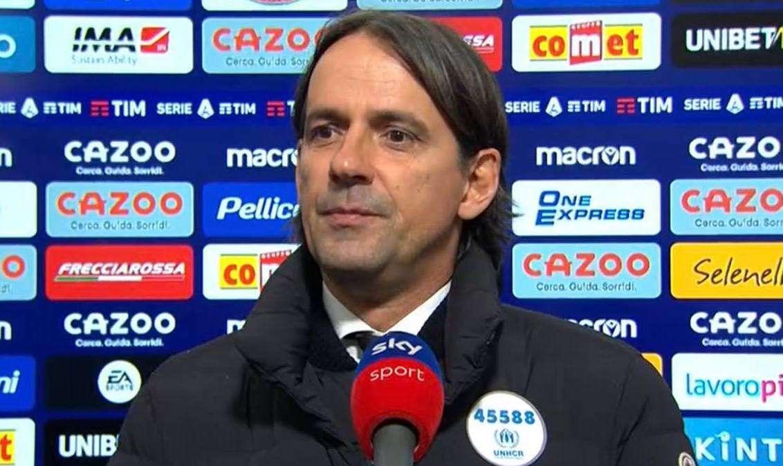 Inzaghi a Sky: "A Bologna col ricordo dell'anno scorso. Dimarco e Skriniar? Spero di riaverli già dalla prossima"