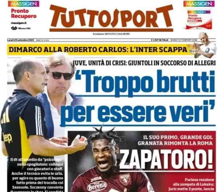 Prima TS - Dimarco alla Roberto Carlos: l'Inter scappa