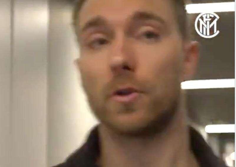 VIDEO - Eriksen alla prova di italiano: ecco come procede l'ambientamento del danese 