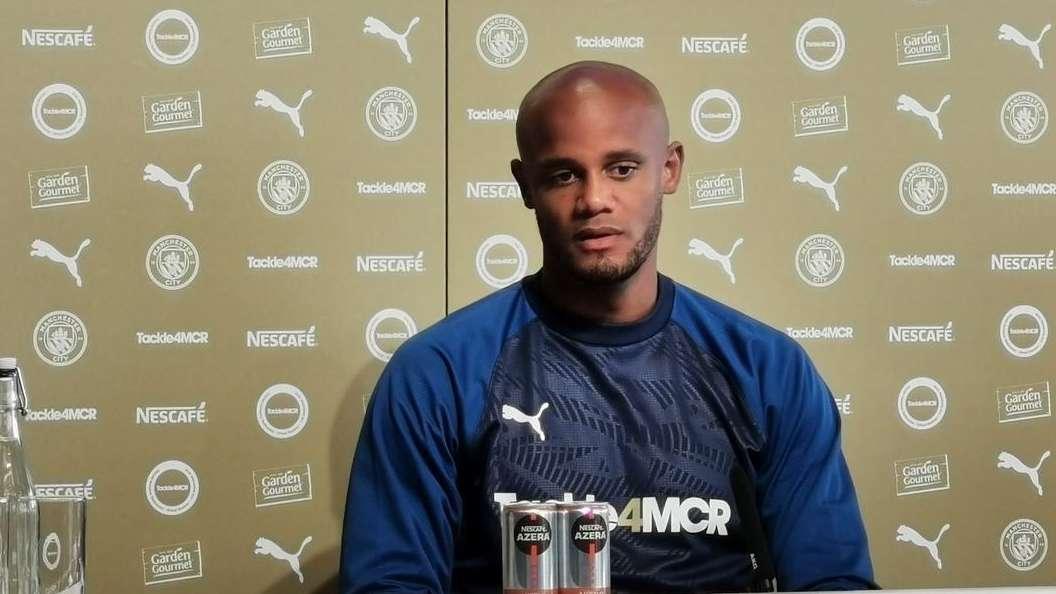 Kompany: "Lukaku? Mi auguro che le nostre stelle emergano nella fase che conta"