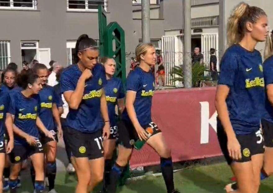 Primo stop per l'Inter Women: la Roma campione d'Italia si impone 2-0 al Tre Fontane