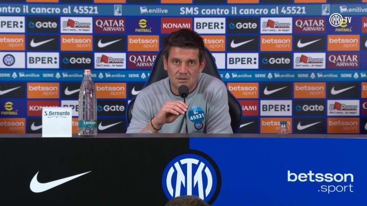 Chivu in conferenza: "Frattesi può fare meglio, deve ritrovare fiducia. Attaccanti? A volte sbuca il caso, ma hanno numeri impressionanti"