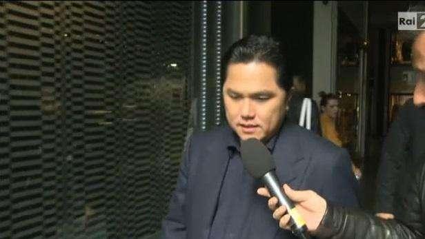 Thohir: "La Roma ha perso punti e ora siamo vicini. Mancini resta, Kondo..."