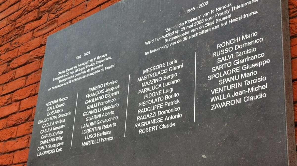 Nazionale, domani a Bruxelles l’omaggio degli azzurri alle vittime della tragedia dell’Heysel
