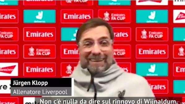 Liverpool-Wijnaldum, Klopp non si sbilancia: "Rinnovo? Nulla da dire, deve ancora decidere"