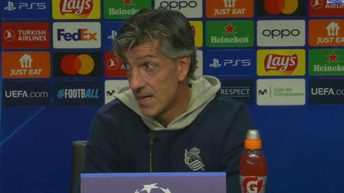 Real Sociedad, Alguacil: "Domani col Salisburgo per vincere, a prescindere dall'Inter"