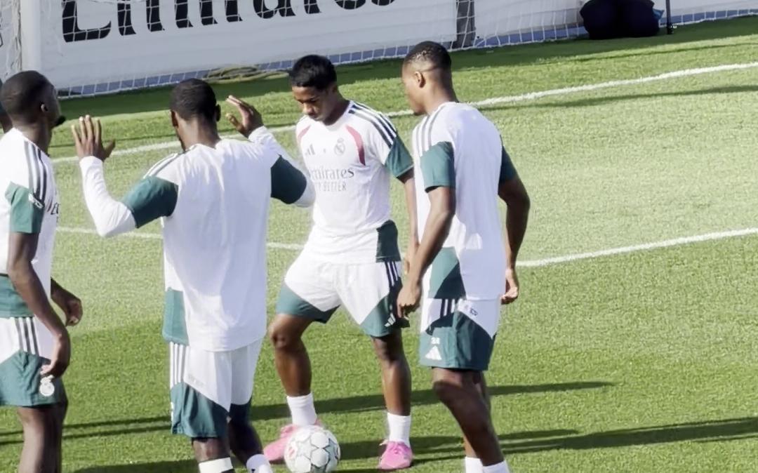 VIDEO - Real Madrid in campo per prepararsi all'Inter