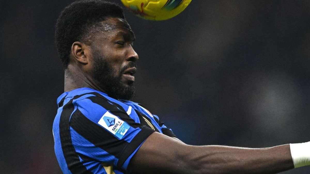 Inter-Fiorentina, Thuram uscito al 27': contusione alla caviglia per il francese