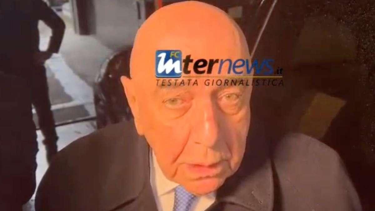 VIDEO - Galliani: "Di Gregorio? Non ho parlato con nessuna squadra". Poi la frecciata sul Mondiale per Club 