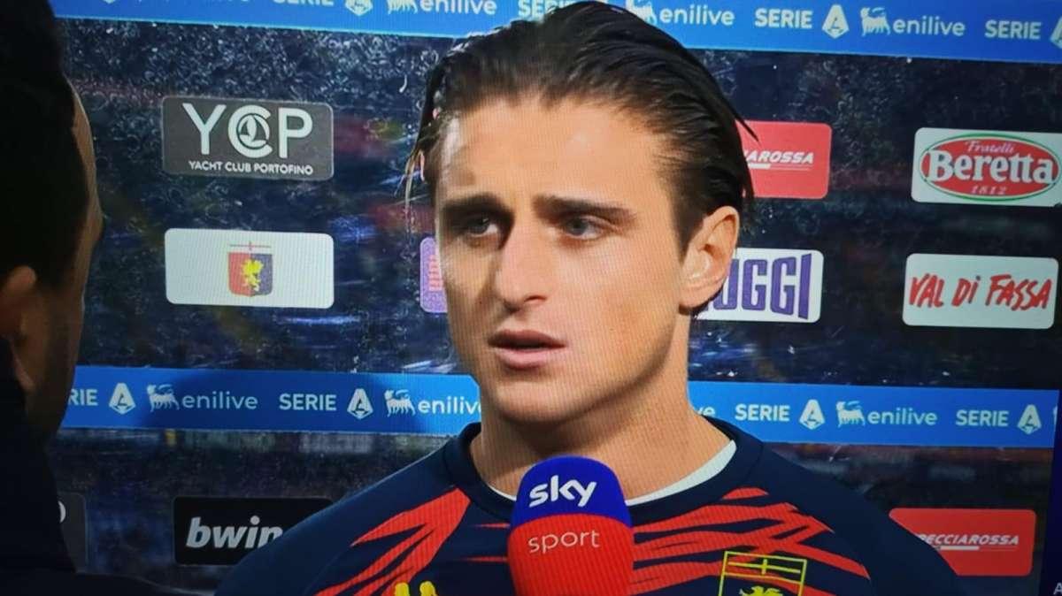 Genoa, Colombo a Sky: "Momento positivo, oggi servirà l'impresa. Derby personale? No perché..."