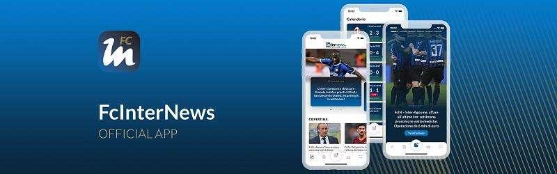 E' arrivata la nuova app di FcInterNews: notizie, contenuti multimediali e risultati sempre con te