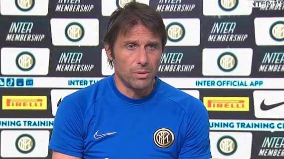 Conte: "Brozovic e Vecino sono vicini al recupero, per Sensi ci vorrà più pazienza. Siamo assetati di punti"