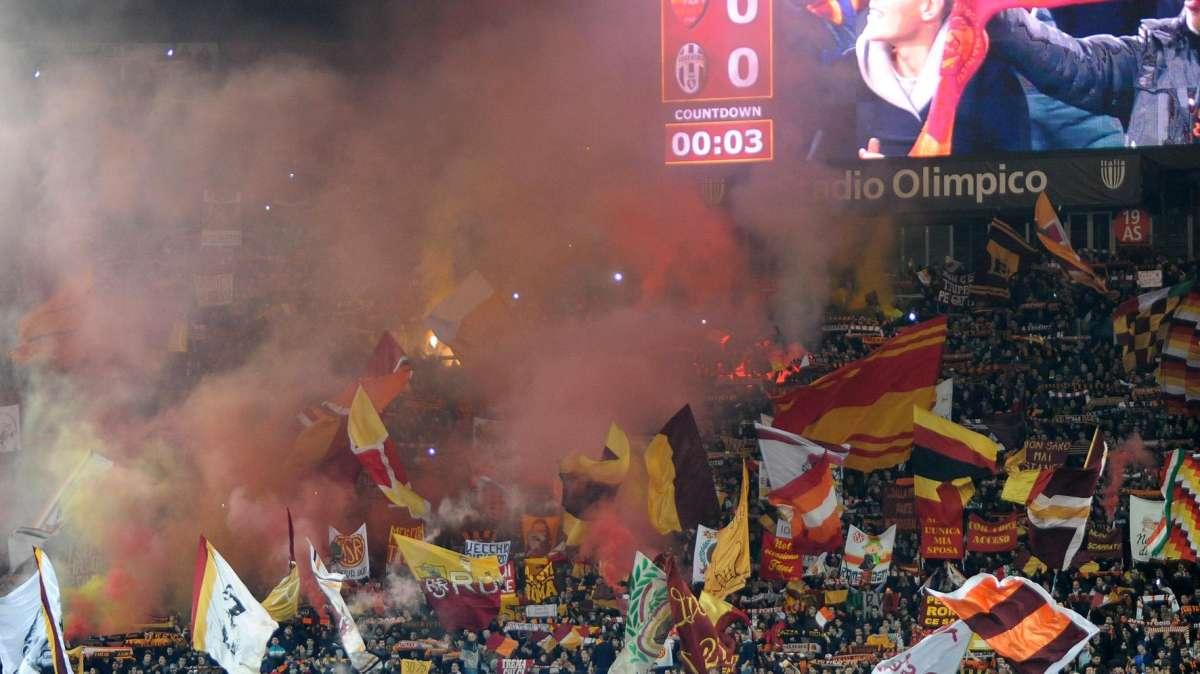 I romanisti protestano: manifestazione prima dell'Inter