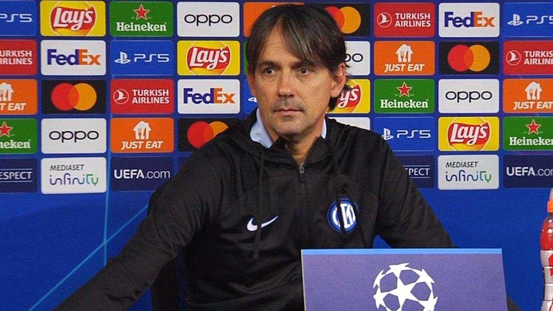 Inzaghi: "Primo posto per un sorteggio più soft. Vi do un aneddoto su Calhanoglu. Pavard? Ha superato il test con Thuram..."