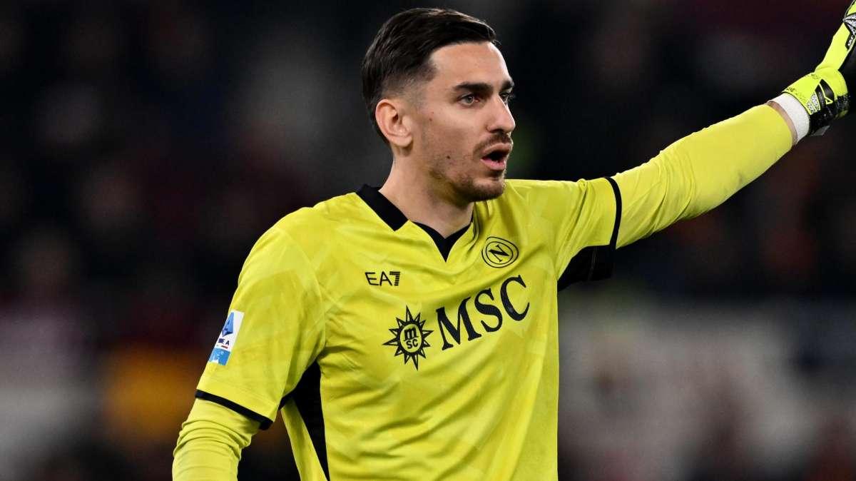Napoli, Meret: "Non pensiamo all'Inter, avanti partita dopo partita. Il percorso resta buono"