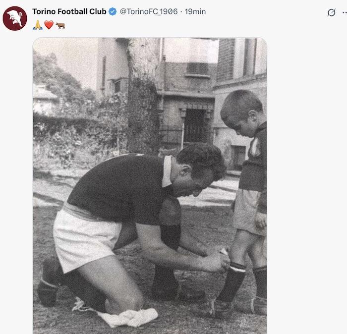 Torino in lutto per Sandro Mazzola: il ricordo nel nome di papà Valentino