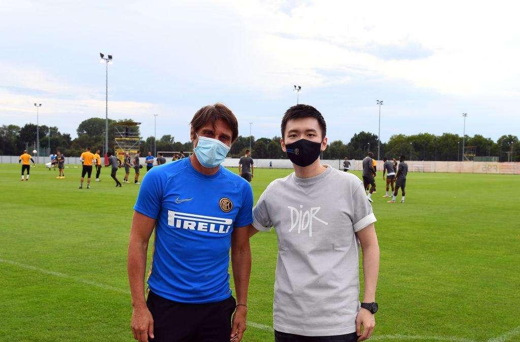 Il ritorno di Zhang non distoglie l'attenzione di Conte: in testa solo il Verona
