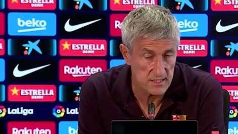 VIDEO - Quique Setien: "Su Vidal ha ragione Conte"