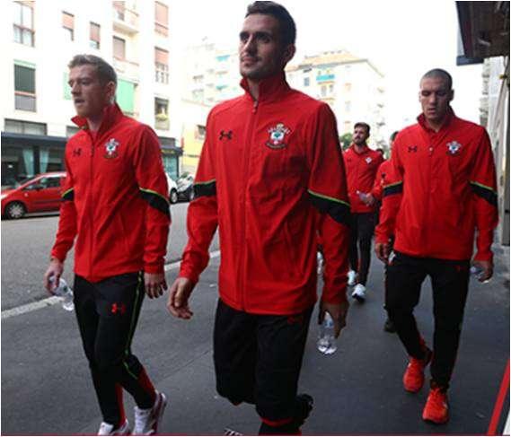 Saints a passeggio per Milano a poche ore dal match