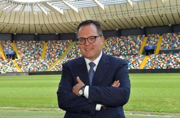 Collavino, dg Udinese: "Riaprire gli stadi segnale di speranza. Senza tifosi non è calcio"