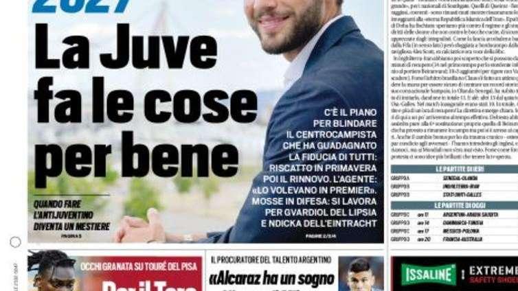 Prima TS - L'agente di Alcaraz: "Ha un sogno: l'Inter o il Milan"
