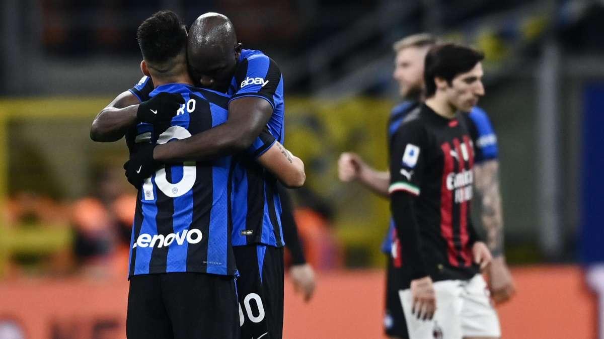 L'Inter annienta (di nuovo) il Milan: 5 vittorie negli ultimi 9 derby, sempre in gol negli ultimi otto in casa