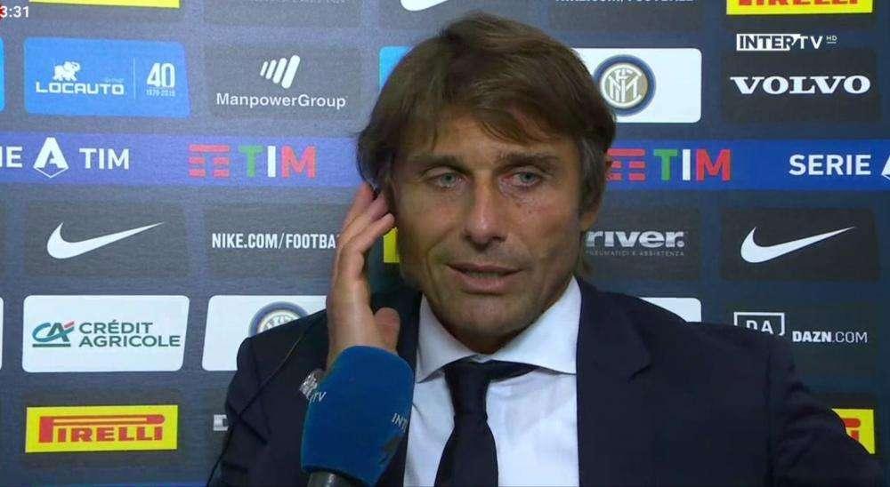 Conte a InterTV: "Abbiamo l'entusiasmo giusto. Ci affidiamo anche ai tifosi"