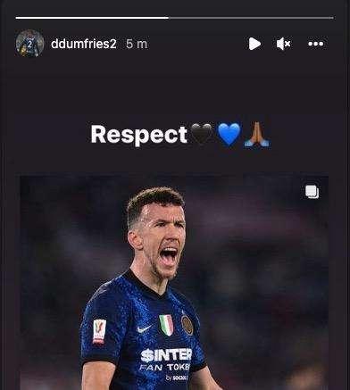 Perisic dice addio all'Inter, Dumfries lo ringrazia: "Grazie mille fratello, respect"