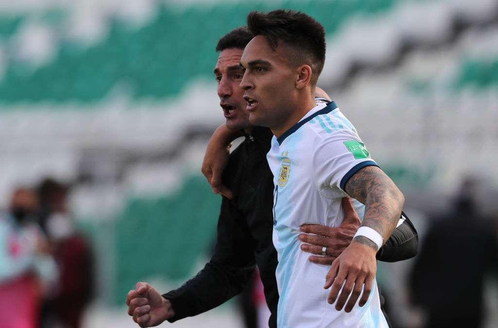 Lautaro titolare anche in Colombia-Argentina, Scaloni: "Non c'è motivo di fare cambiamenti"
