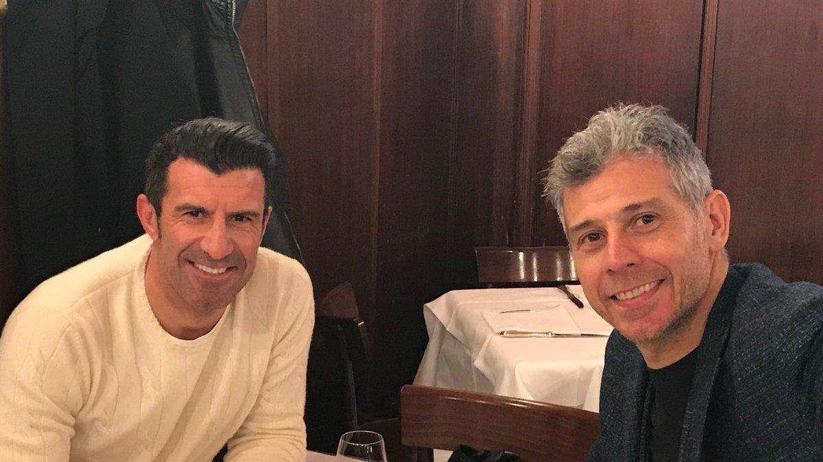Figo e Toldo, l'Inter che fu in una foto