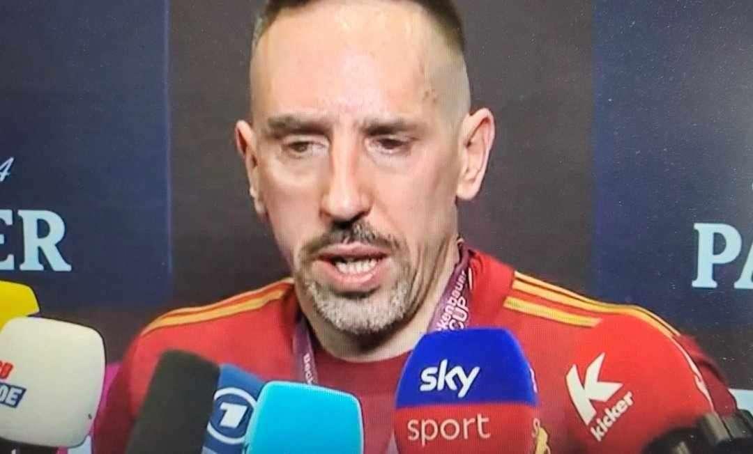 Ribéry: "Spero che il Bayern Monaco vinca Bundesliga e Champions. Ma con l'Inter non sarà facile"