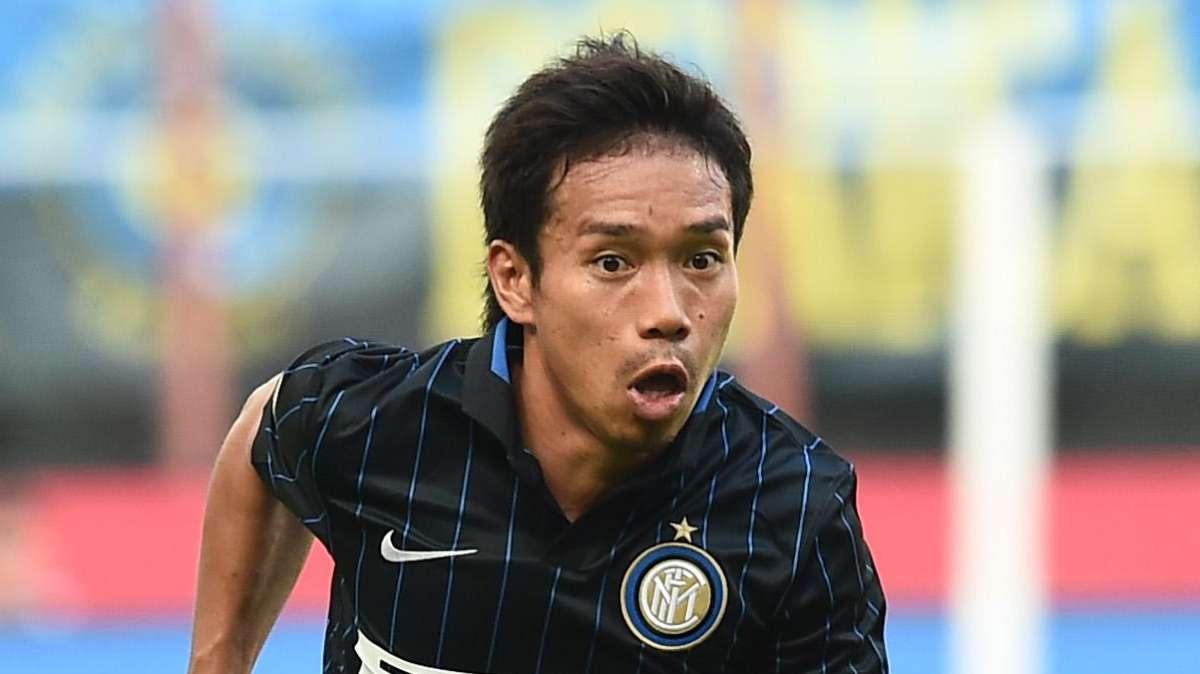 Nagatomo recupera, andrà a Napoli con la squadra